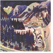 Ernst Ludwig Kirchner Sertigtal oil on canvas